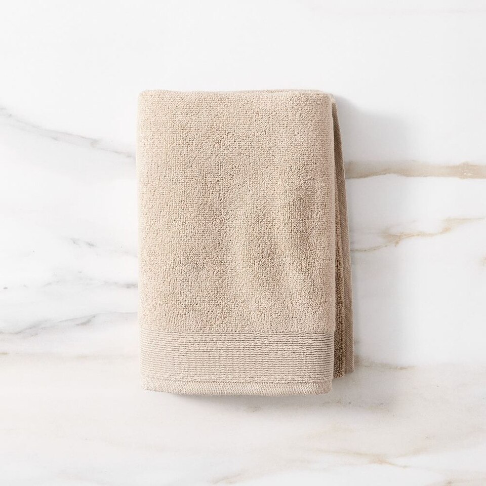 Organic Luxury Fibrosoft™ Towels Sand West Elm Australia